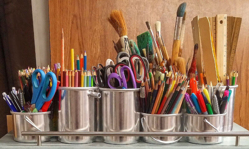 classroom art supplies